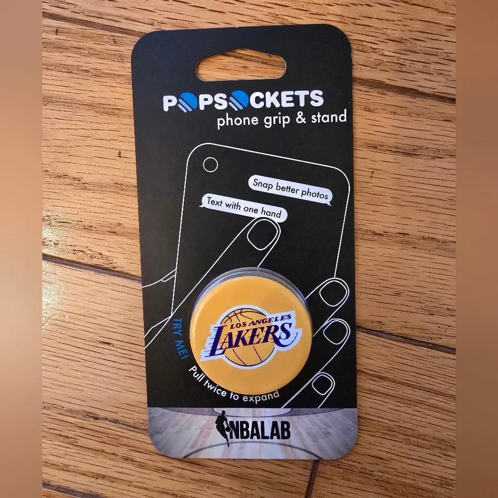 NBA Los Angeles Lakers Popsocket - Yellow